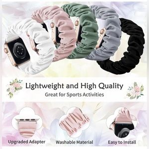 Scrunchies watch bands